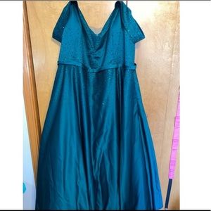 Emerald Green Prom Dress